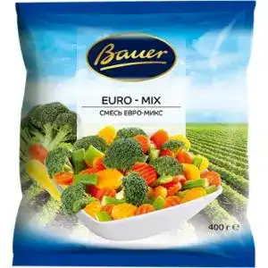 Суміш овочева Bauer Євро-мікс 400 г