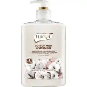 Мило рідке Luksja Cotton Milk & Vitamins 500 мл
