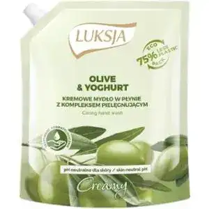 Мило рідке Luksja Creamy Olive & Yoghurt 900 мл