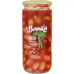 Квасоля the Banka в томатному соусі 500 г