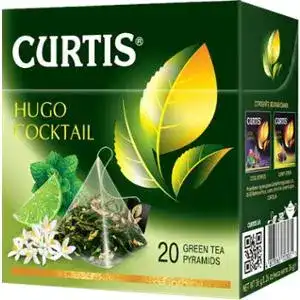Чай Curtis Hugo Coctail зелений 20x1.8 г