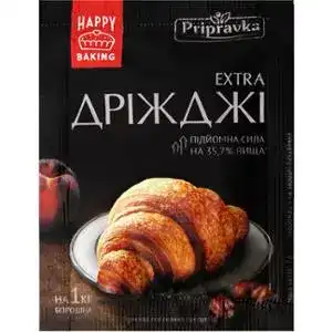Дріжджі Pripravka Extra хлібопекарські сухі швидкодіючі 7 г