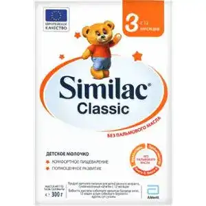 Сухий молочний напій Similac Classic Дитяче молочко 3 300 г