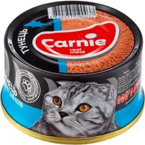 Паштет Carnie для котів з тунцем 90 г