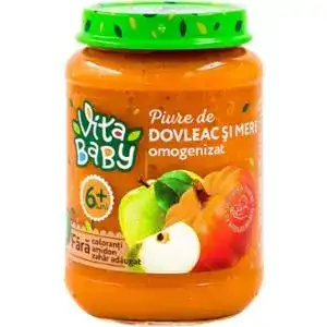 Пюре Vita Baby гарбуз-яблуко 180 г