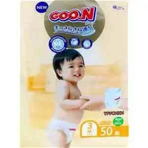 Трусики-підгузники Goo.N Premium Soft 3 7-12 кг 50 шт.