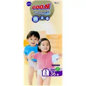 Трусики-підгузники Goo.N Premium Soft 5 12-17 кг 36 шт.