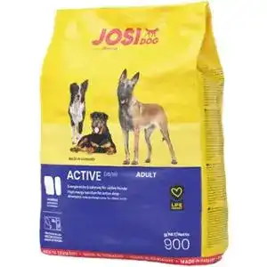 Корм Josera JosiDog Active Adult для собак з м'ясом свійської птиці сухий 900 г