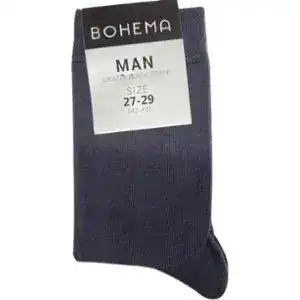 Шкарпетки Bohema Класік чоловічі високі сірі р.27-29