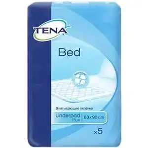 Пелюшки Tena Bed Normal 60х90 см 5 шт