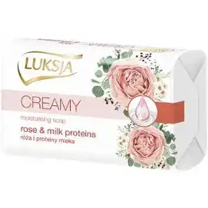 Мило Luksja Rose & milk proteins 90 г