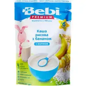 Каша Bebi Рисова з бананом 200 г
