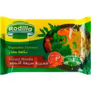 Вермішель швидкого приготування Rodilla зі овочевим смаком 70 г
