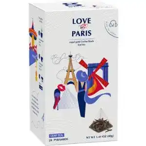 Чай чорний G'tea! Love in Paris 20 х 2 г