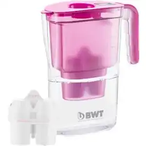 Фільтр-глечик BWT Vida Electronic рожевий 2.6 л