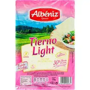Сир Albeniz Tierno Light нарізка 18% 75 г