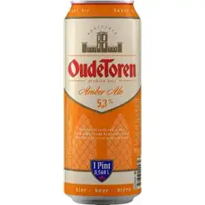 Пиво OudeToren Amber Ale світле нефільтроване 5.3% 0.568 л