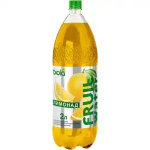 Напій Biola Fruit water Лимонад сильногазований 2 л