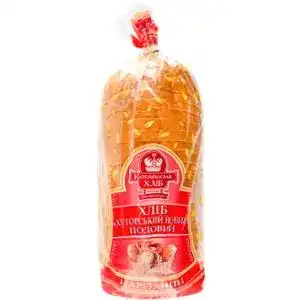 Хлеб Катеринославхліб Хуторской пшеничный нарезной 550 г