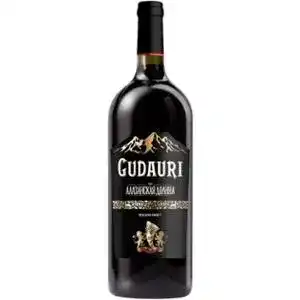 Вино Gudauri Алазанська долина червоне напівсолодке 9-13% 1.5 л