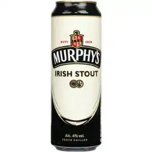 Пиво Myrphys Irish Stout темне фільтроване 4% 0.5 л