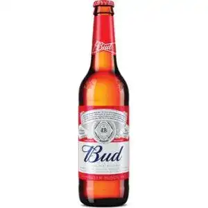 Пиво Bud світле фільтроване 4.8% 6 x 0.5 л