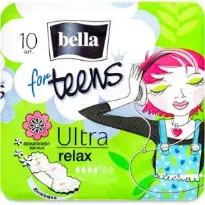 Прокладки гігієнічні Bella for Teens Ultra Relax ароматизовані 10 шт.