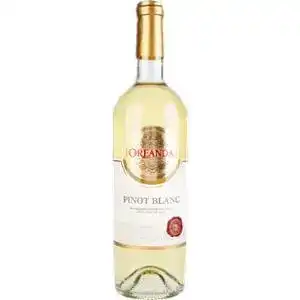 Вино Oreanda Pinot Blanc біле напівсолодке 0.75 л